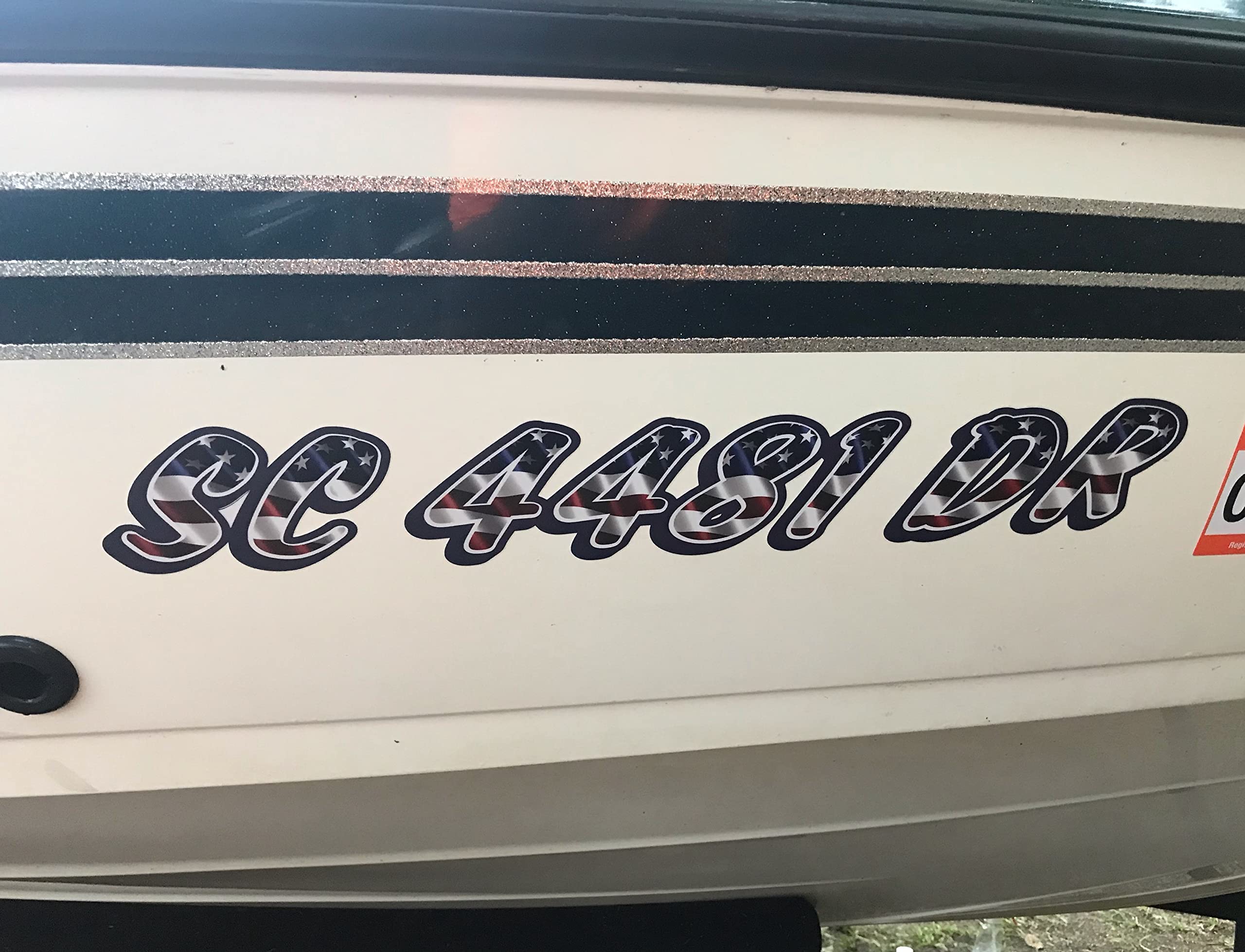 Printed Boat Numbers