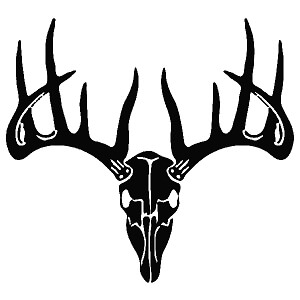 Camo Keep It Redneck  Deer Skull S4 Vinyl Sticker Decal buck hunting 