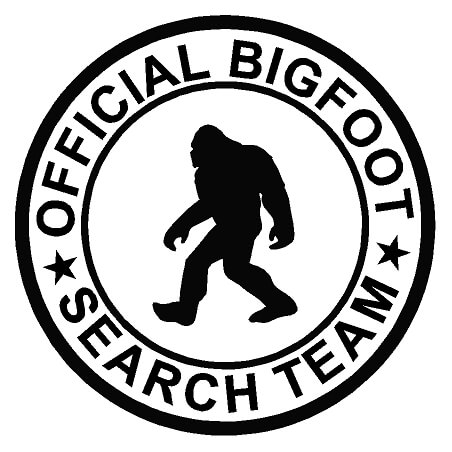 Bigfoot Kayak Vinyl Decal Sticker 