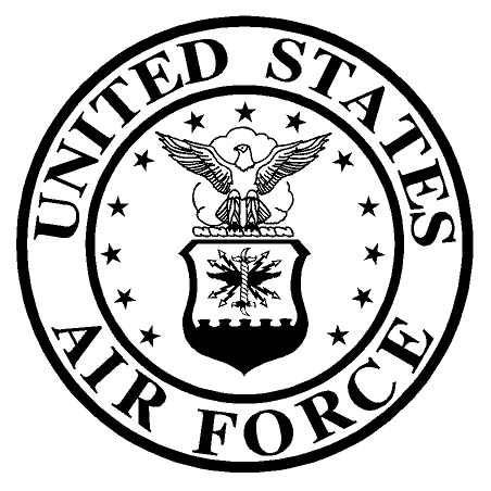 3.25 EagleEmblems DC0168 Sticker-USAF Emblem RET. 